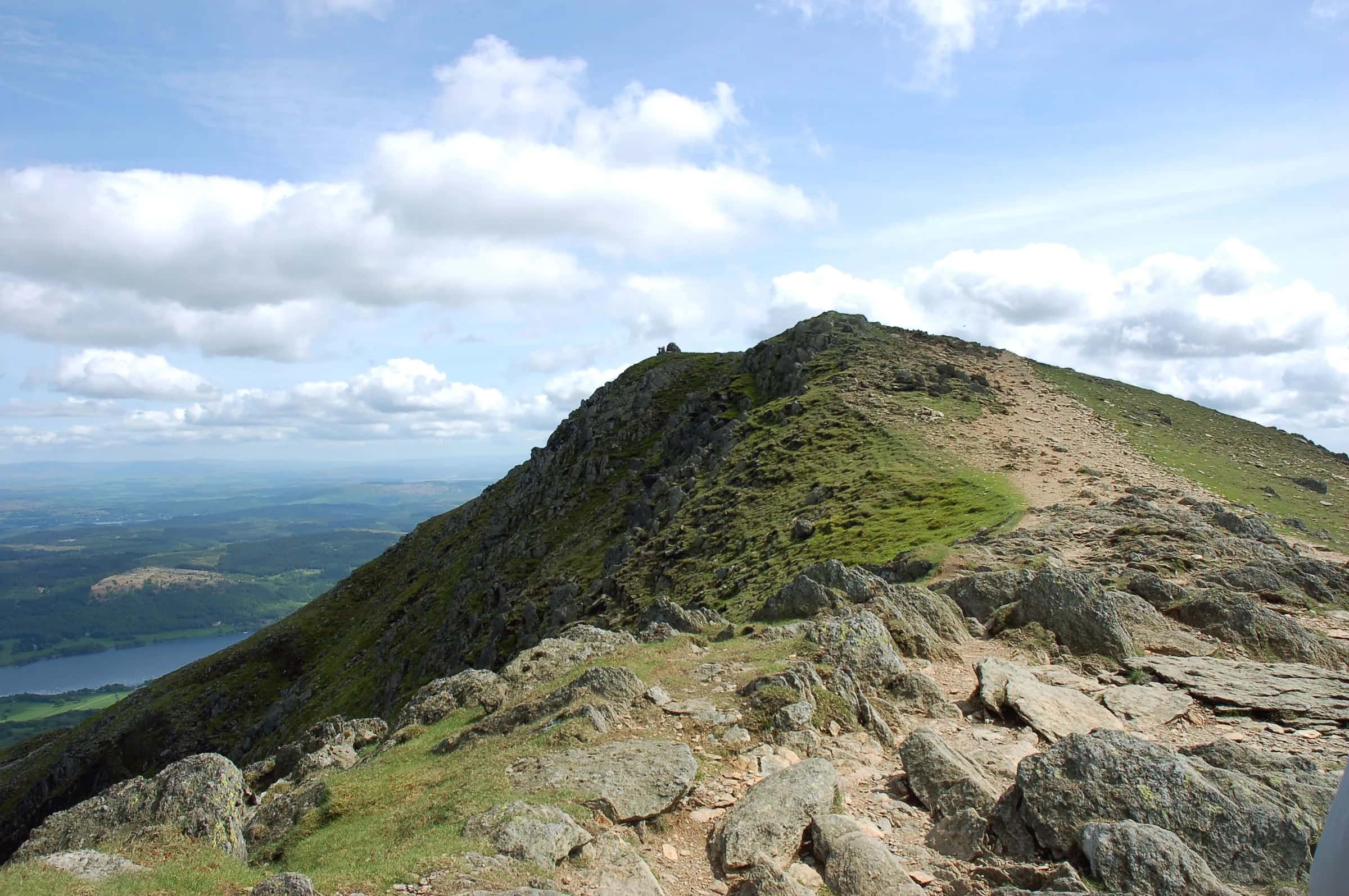 Walla Crag / Bleaberry Fell / High Seat / High Tove trail view